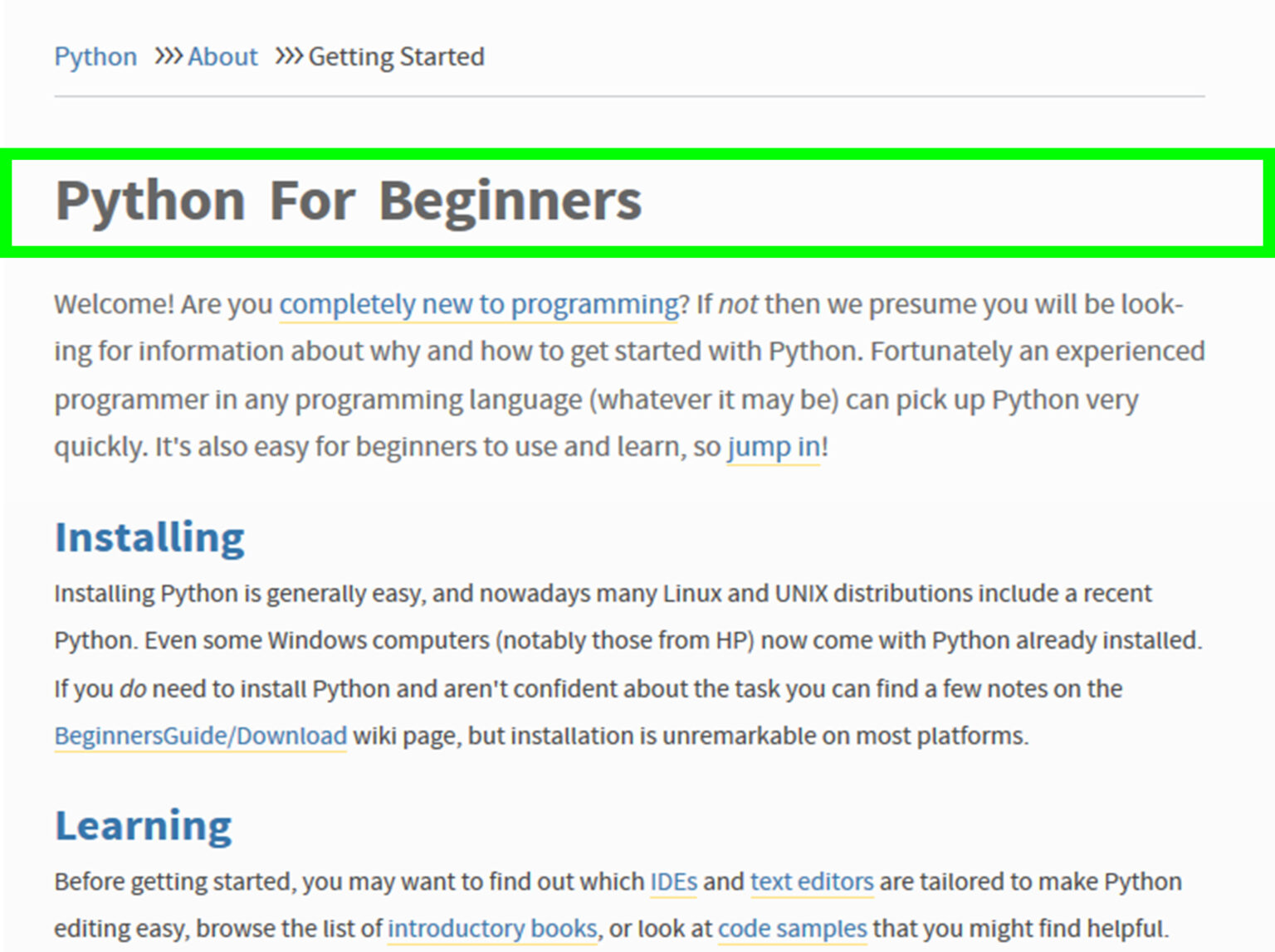 How to use Python for beginners? - Datatas