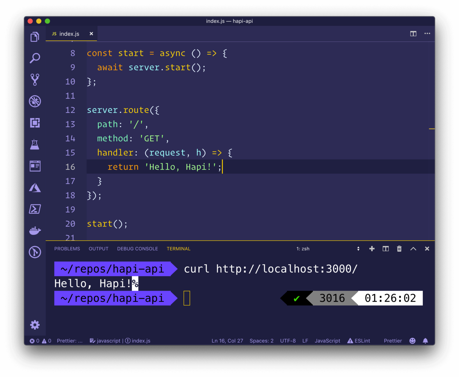 How to Build an API with Hapi.js in Node.js - Datatas